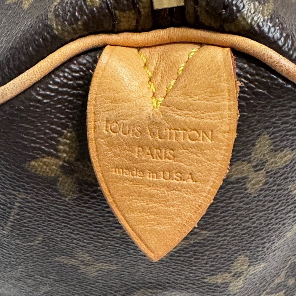 Louis Vuitton | Speedy 25 | SD0027 | Monogram Canvas Brown Satchel - Picture 6 of 16